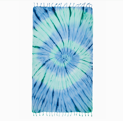 Tie Dye Pestemal Turkish Beach Towel
