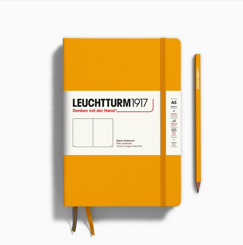 Hardcover Plain A5 Notebook