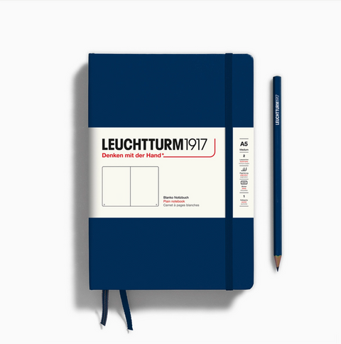 Hardcover Plain A5 Notebook