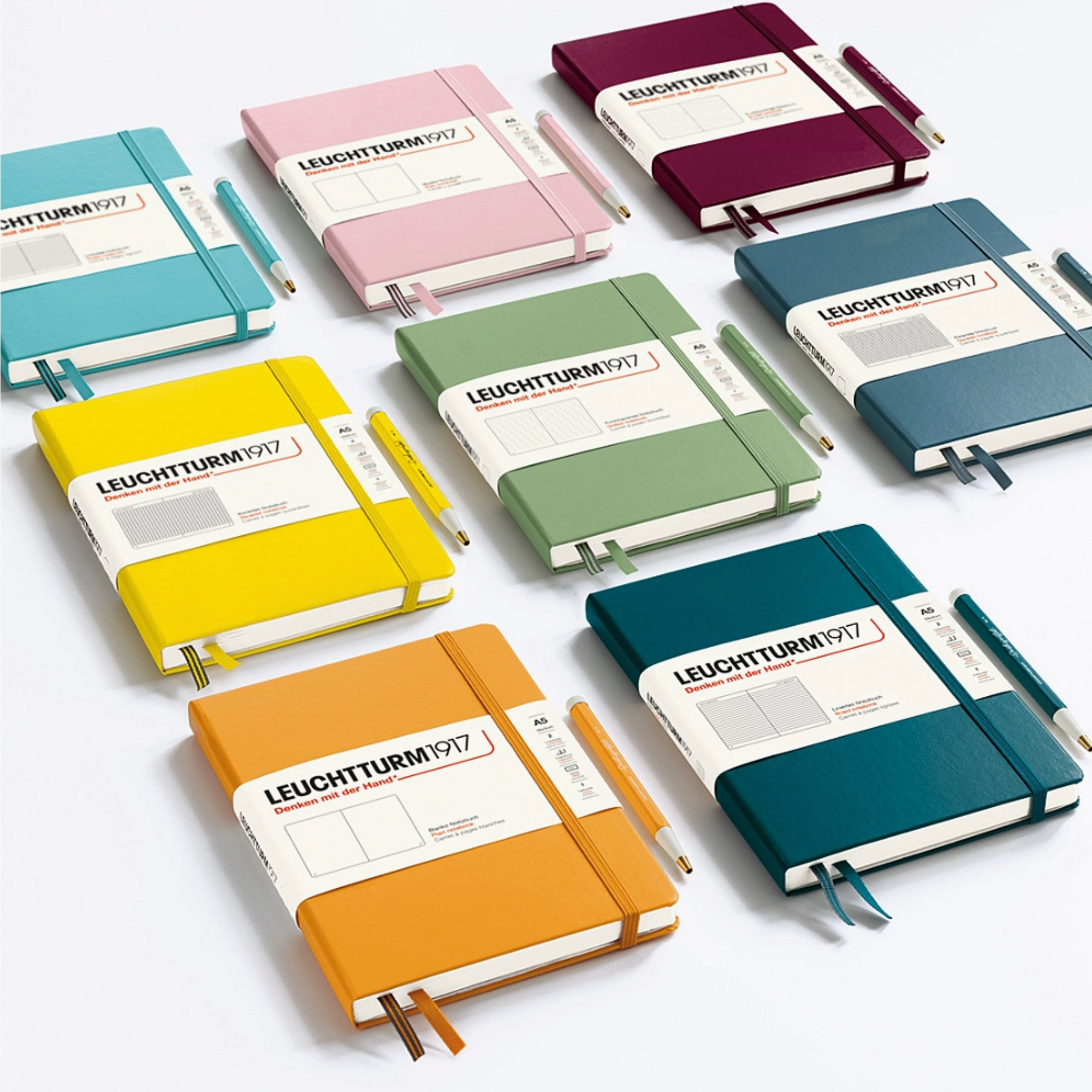 Hardcover Plain A5 Notebook