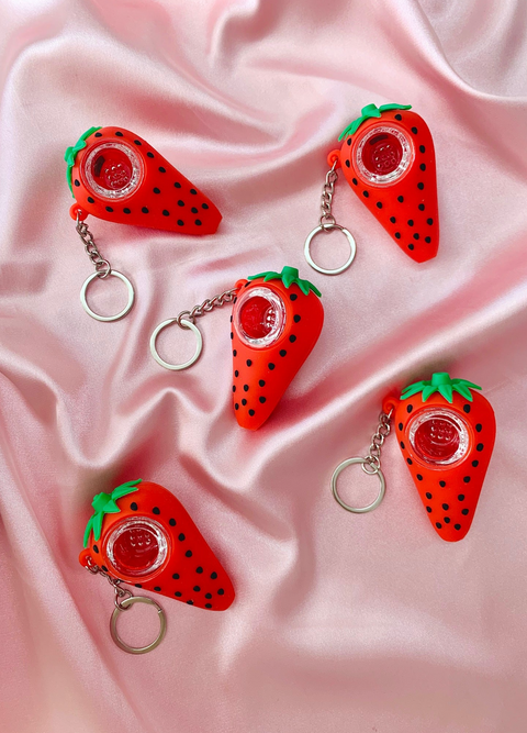 Strawberry Unbreakable Keychain Piece