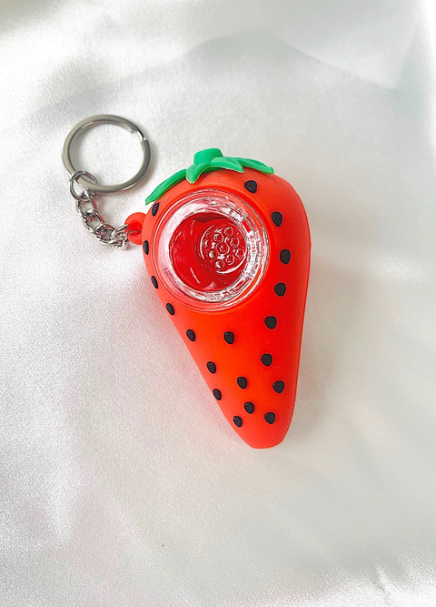 Strawberry Unbreakable Keychain Piece