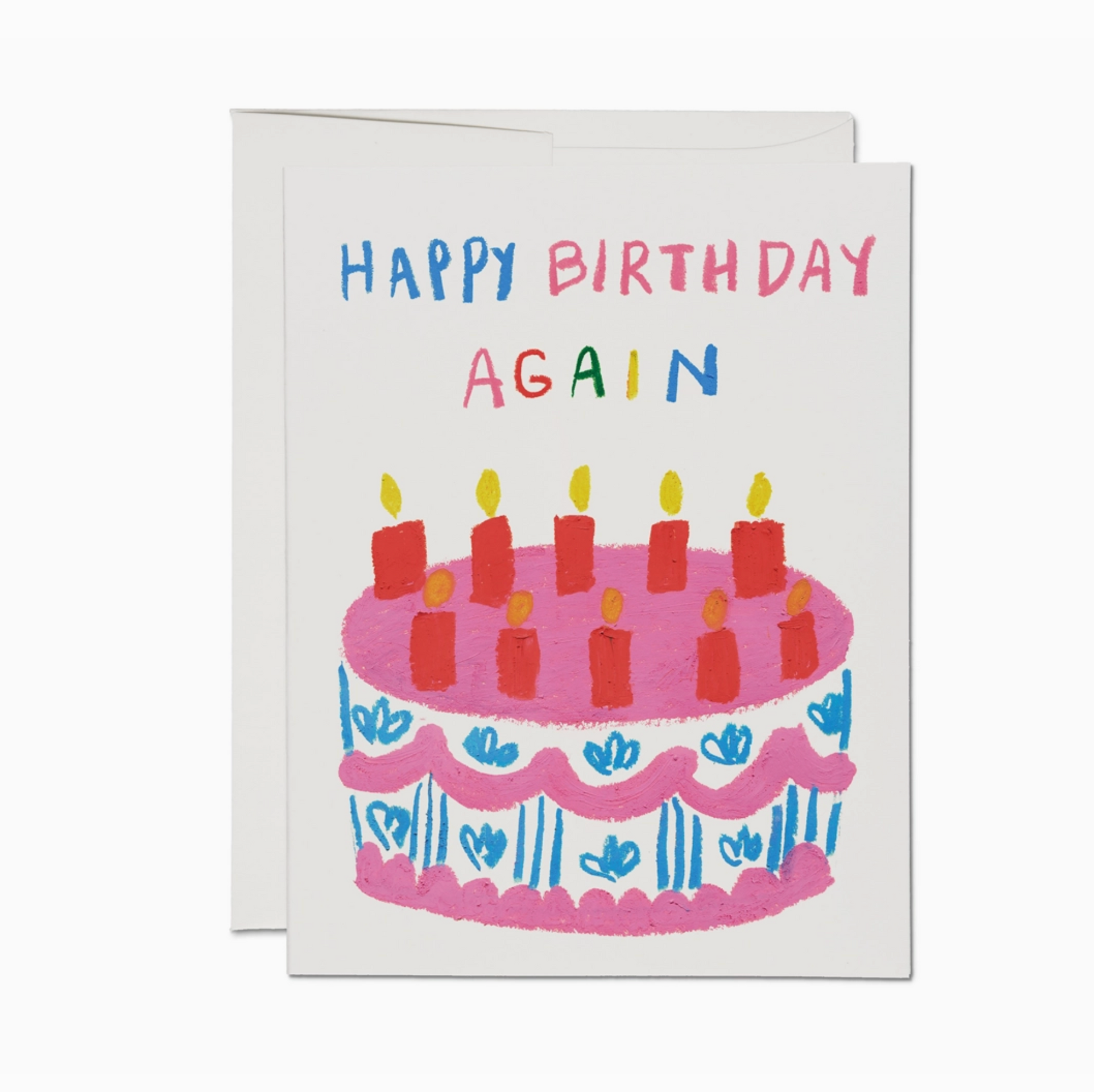 Birthday Again Birthday Greeting Card