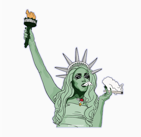 Liberty Roan Sticker