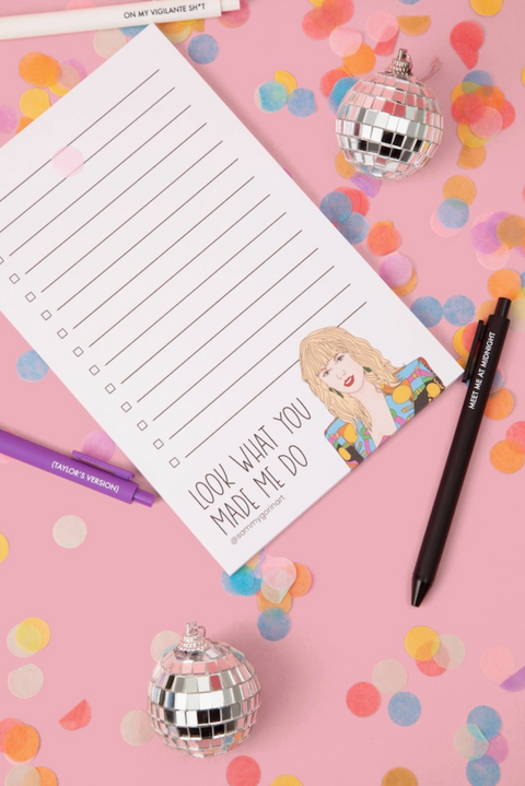 Look What You Made Me To-Do Notepad