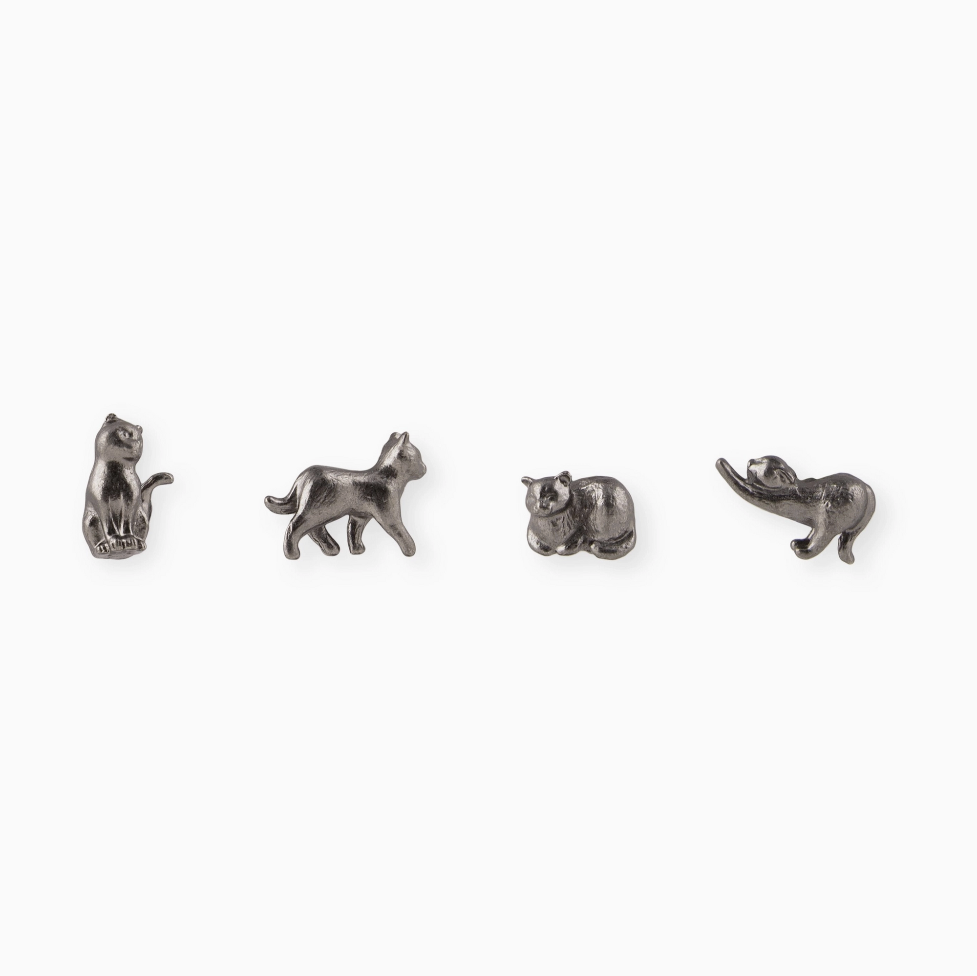 Cast Metal Cat Magnets