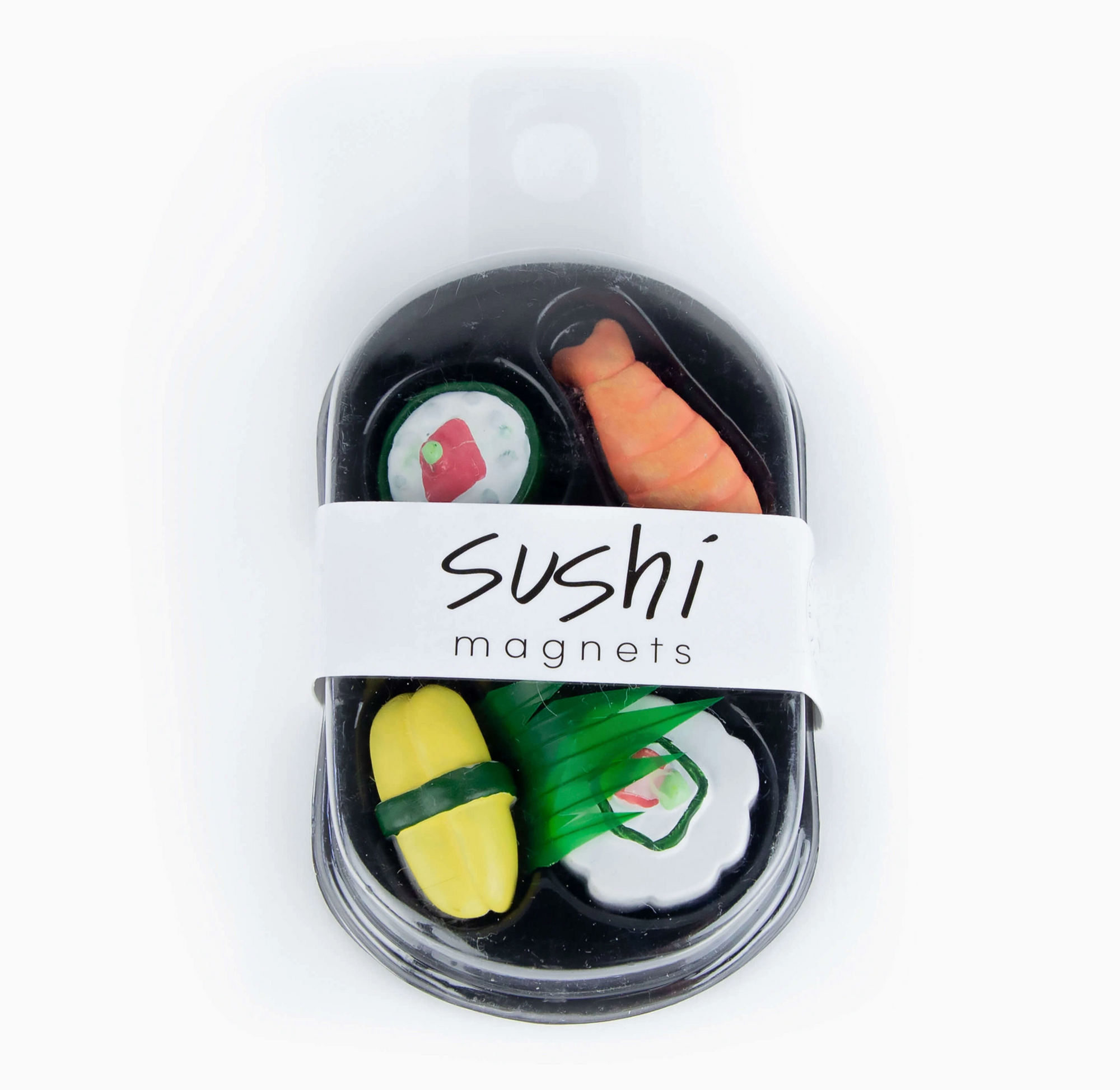 Colorful Sushi Magnets Iconic Packaging Set of 4