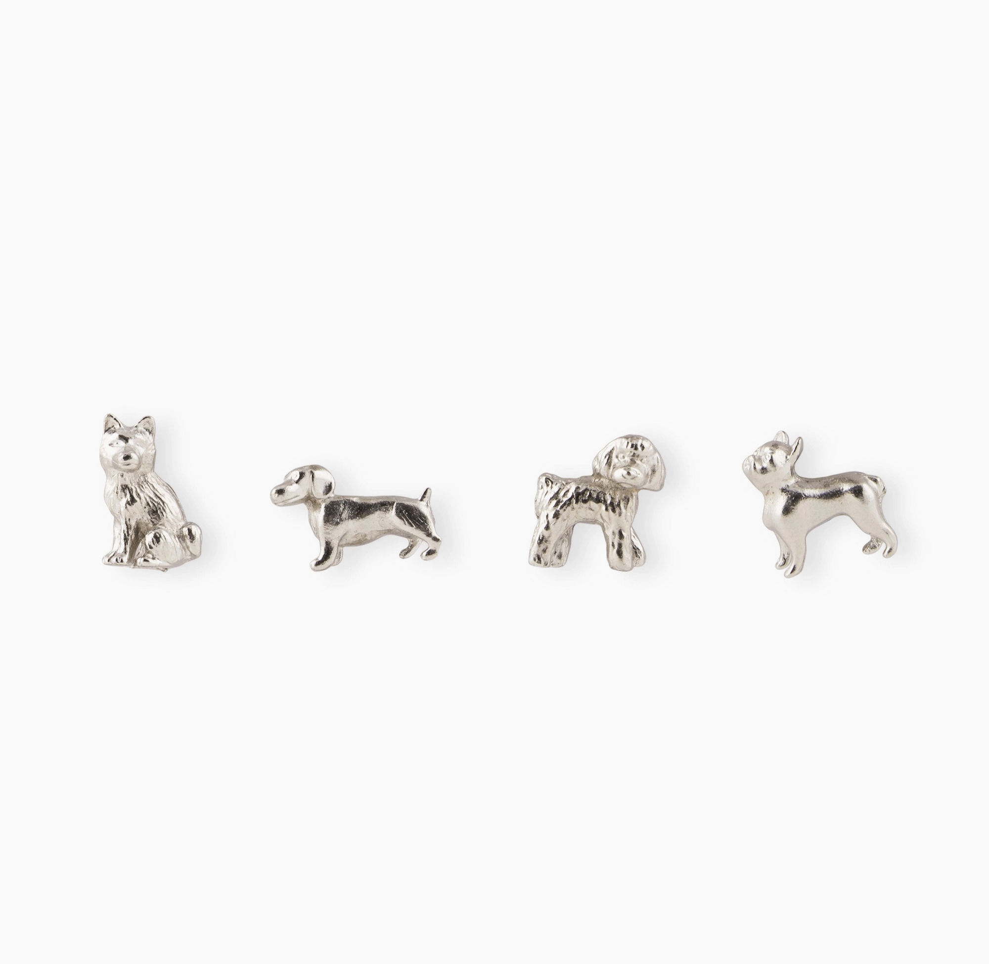 Cast Metal Dog Magnets