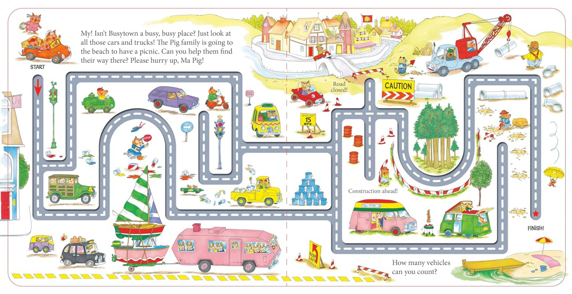 Cars and Trucks Touhch-and-Trace