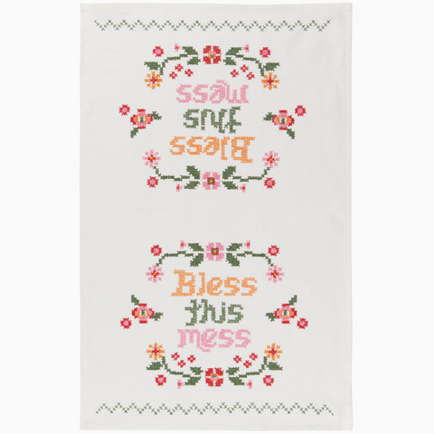 Bless This Mess Dishtowel