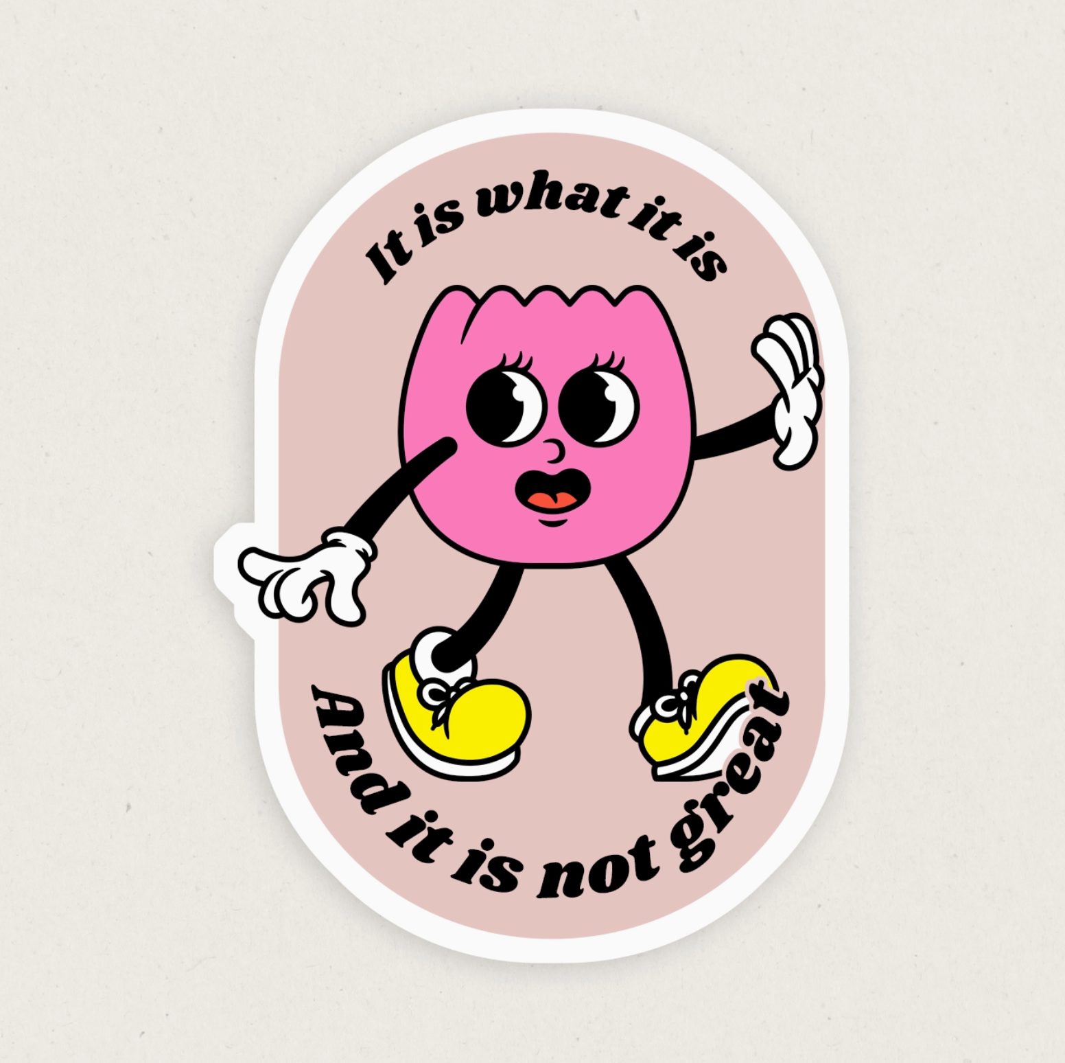 It's Not Great Sticker