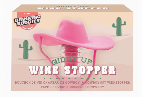 Western Giddy Up Wine Stopper