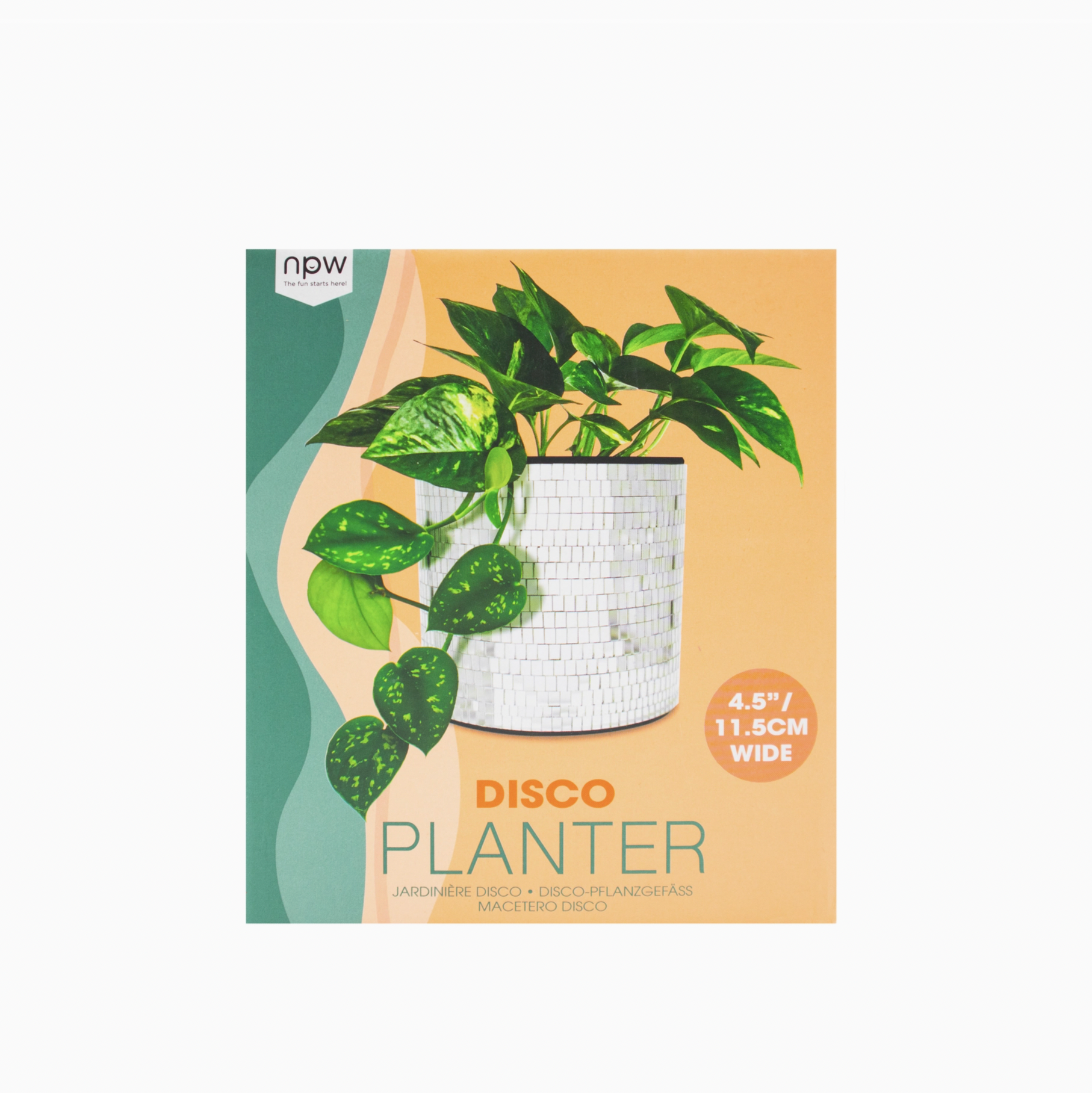 Disco Tabletop Planter