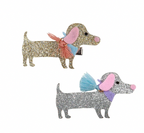 Boutique Dachshund Hair Clip, Assorted