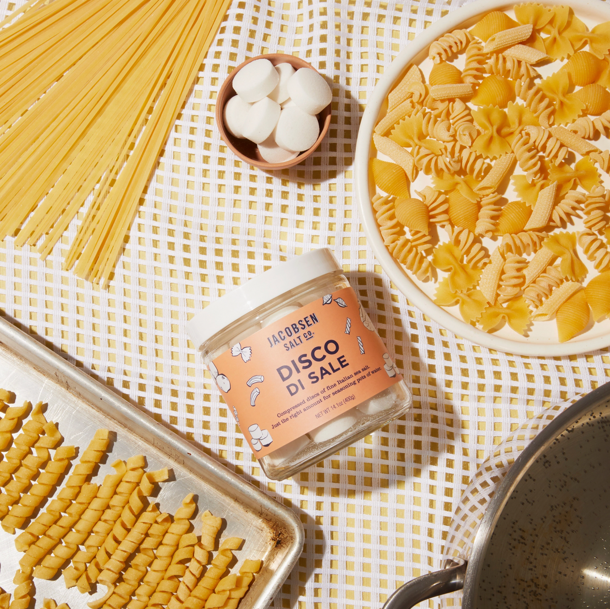 Disco Di Sale - Fine Italian Sea Salt Discs - Stay Forever