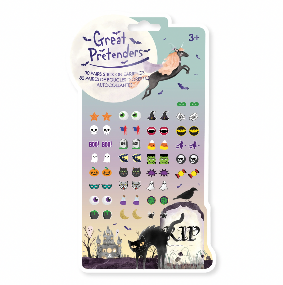 Halloween Sticker Earrings - Stay Forever