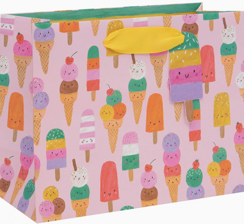 Gift Bag Landscape K Mcfarlane Ice Cream - Medium
