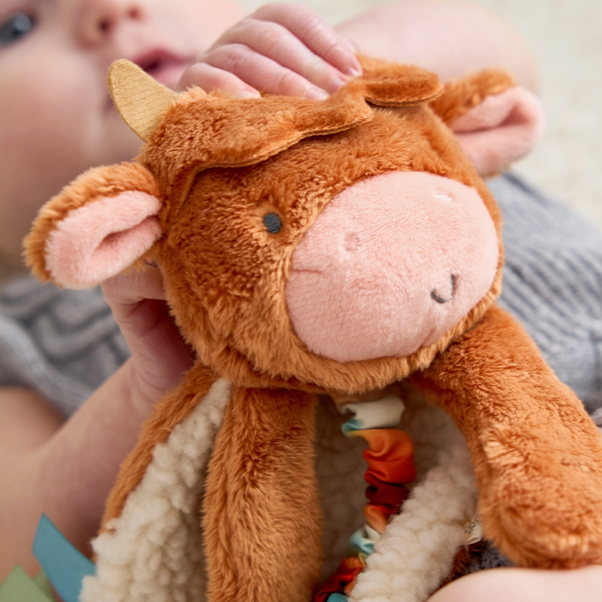Itzy Friends Lovey™ Plush Highland Cow