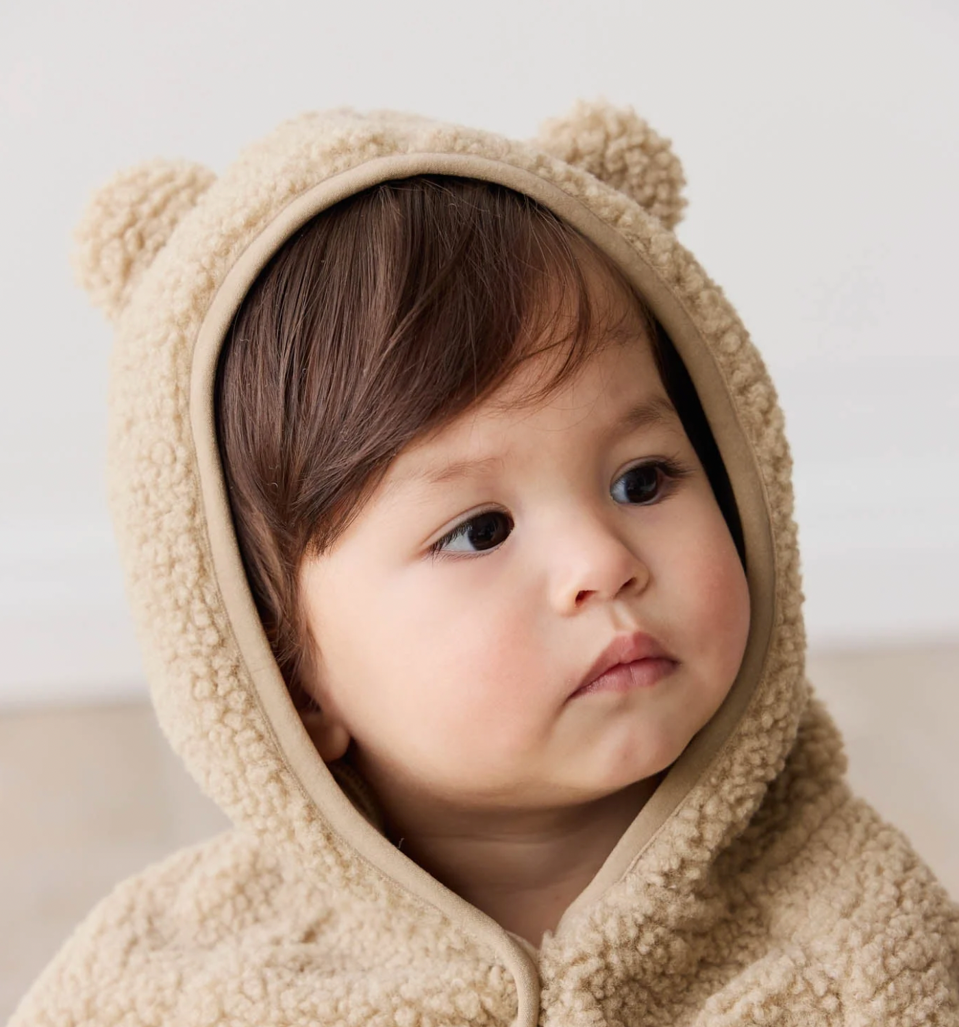 Tatum Sherpa Jacket - Cashew