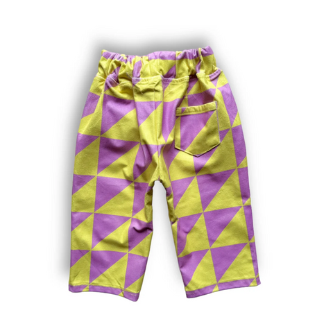 Kids Patchwork Baggy Pant- Geo-Vibe