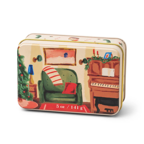 Christmas Candle Tins 5 oz