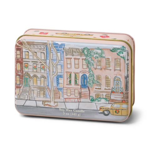 Christmas Candle Tins 5 oz