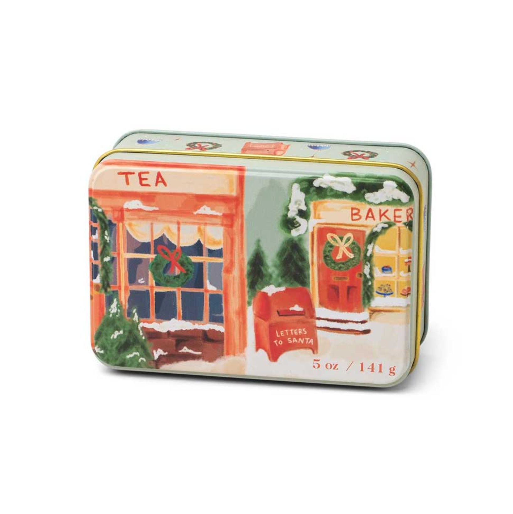 Christmas Candle Tins 5 oz