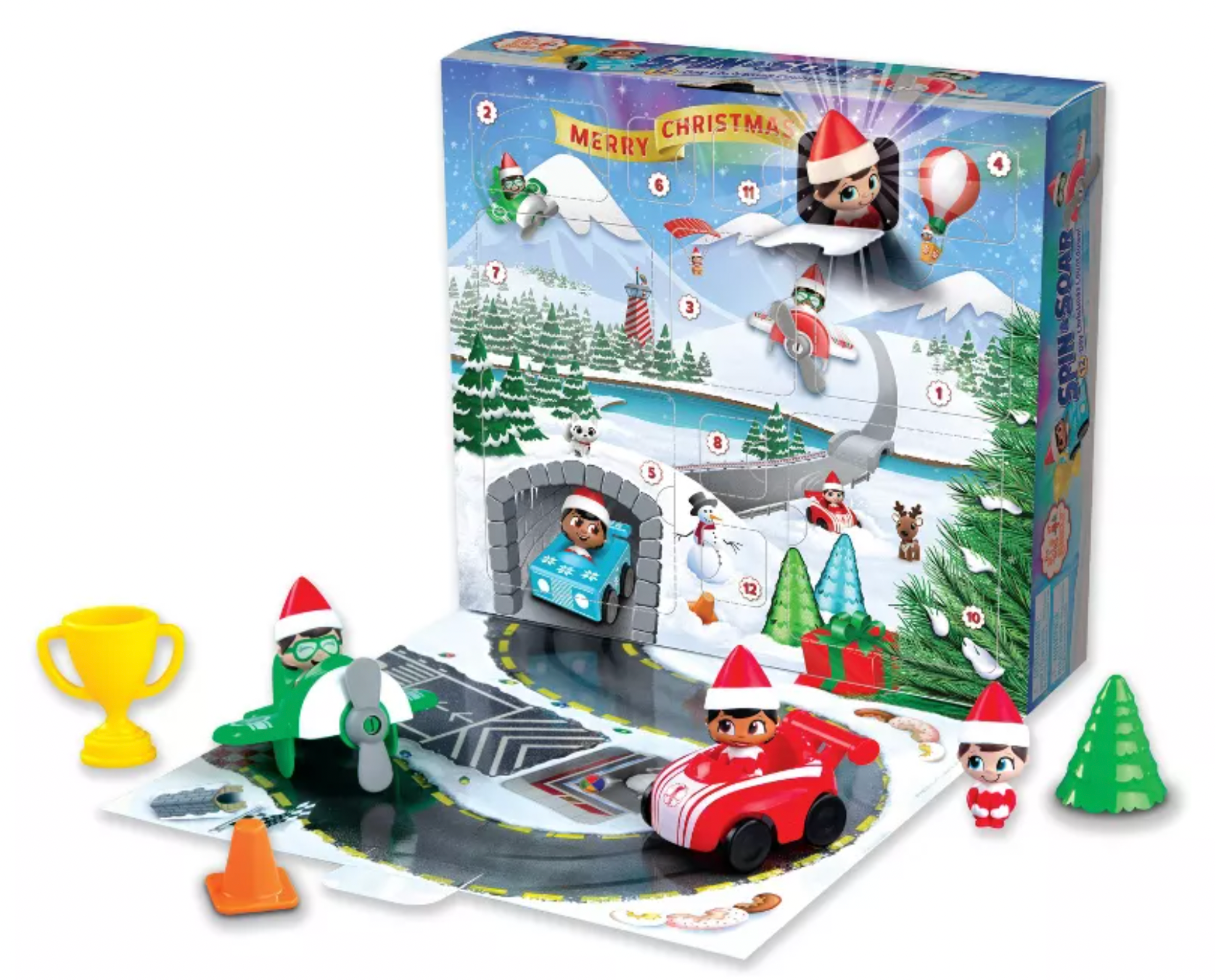 Spin & Soar 12-Day Countdown to Christmas Advent Calendar