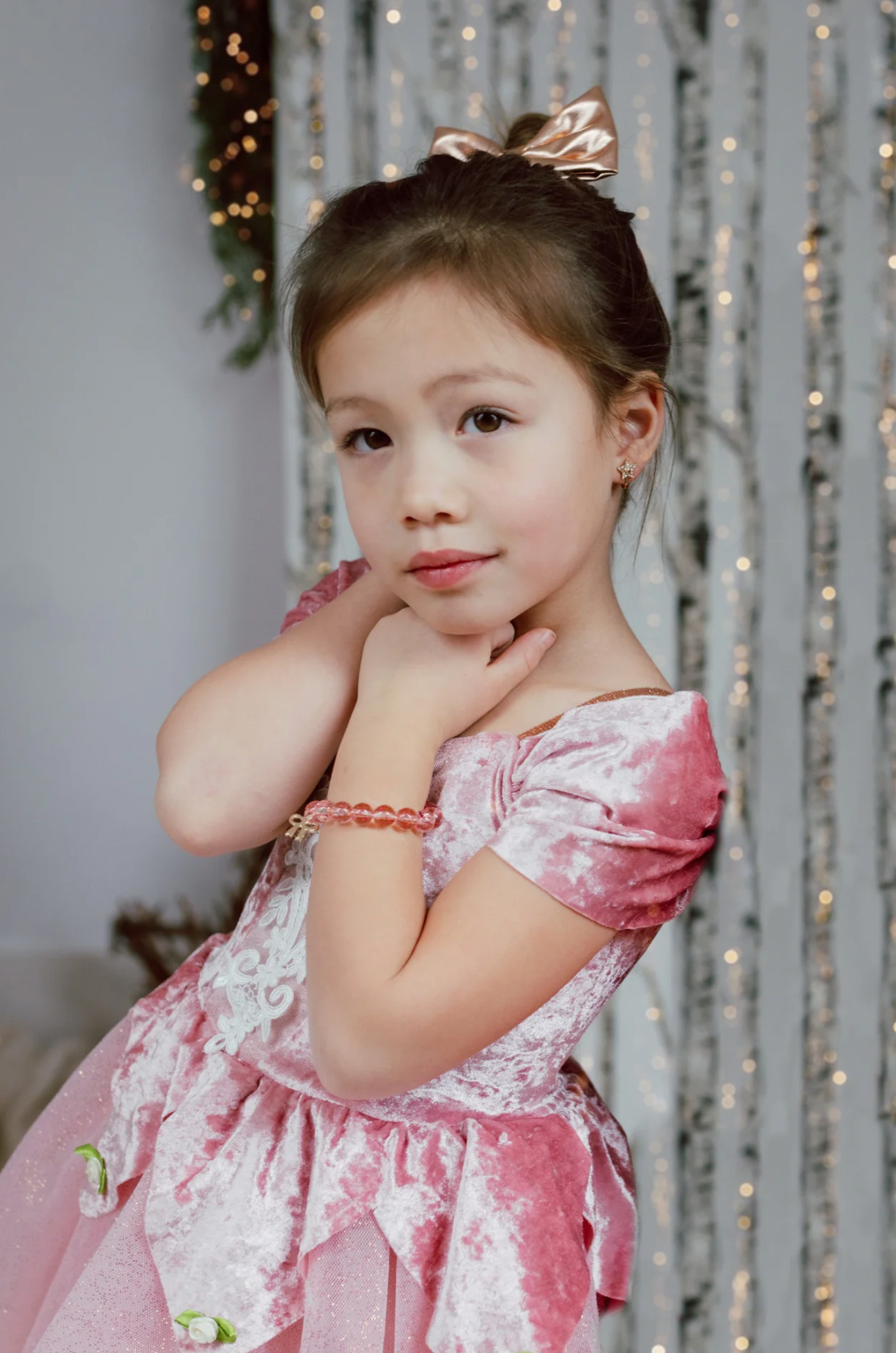 Precious Bows Holiday Bracelet