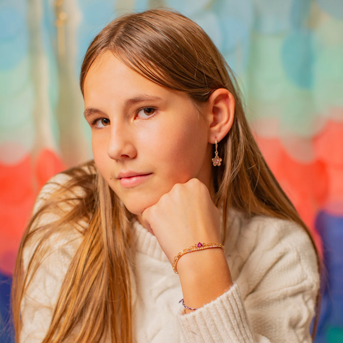 Boutique Chic Bejewelled Blooms Earrings