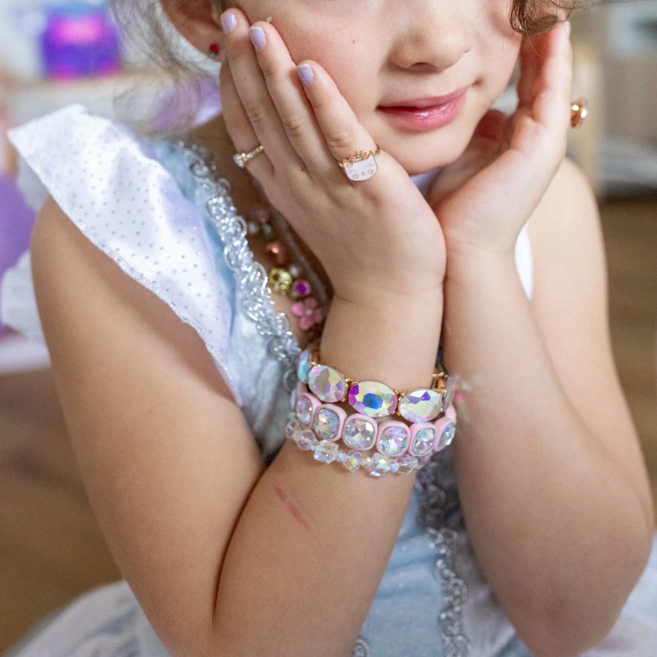 Boutique Chic Aurora Borealis Gem Bracelet