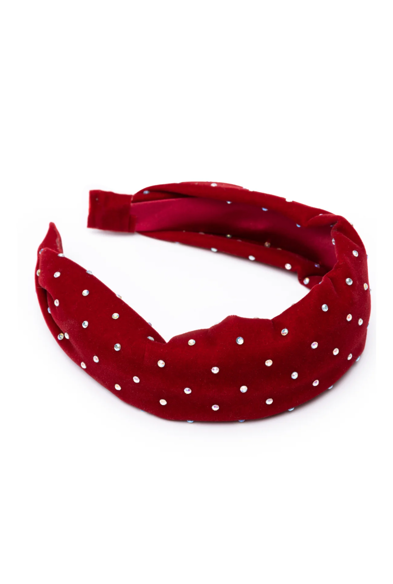 Sparkle Red Velvet Headband