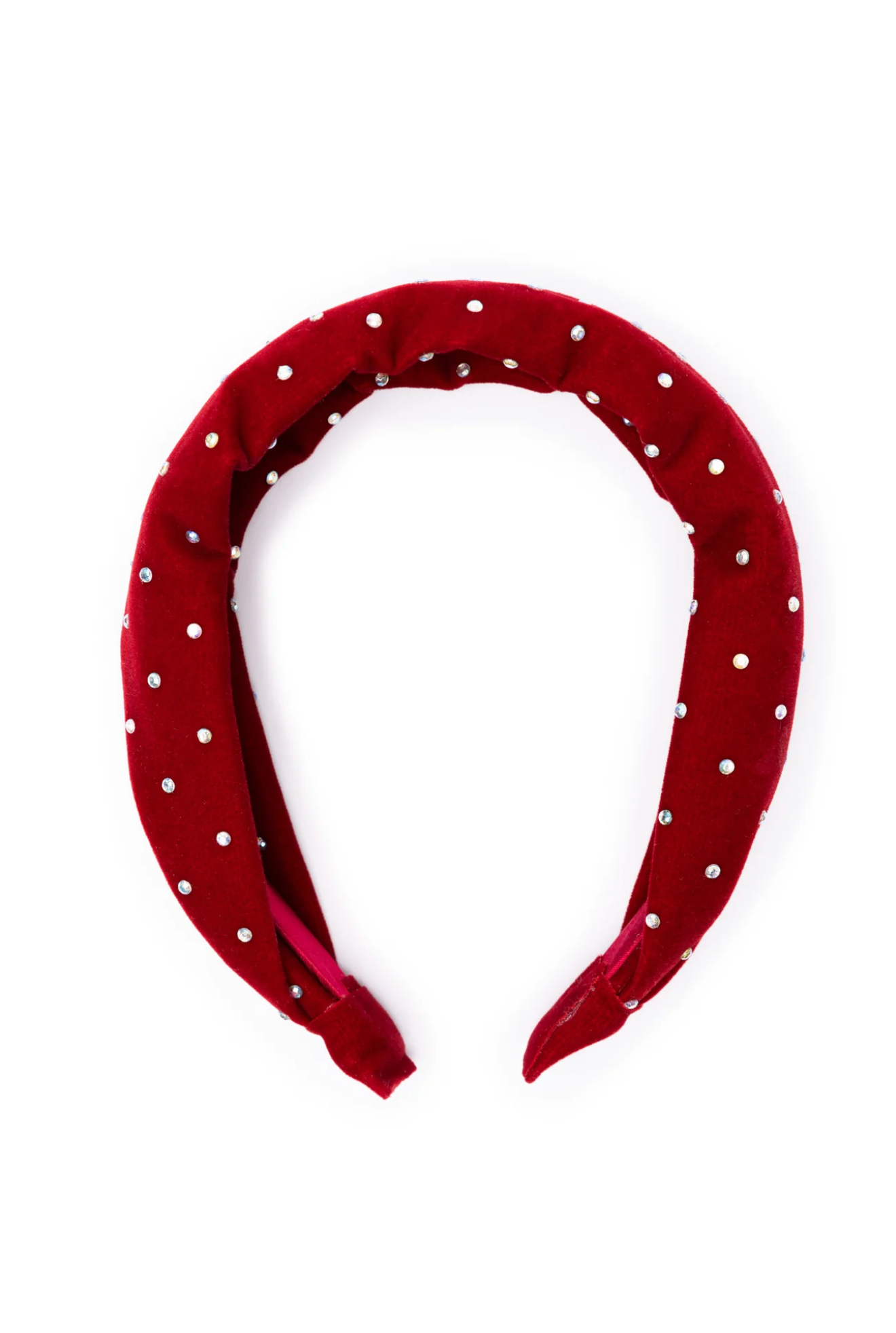 Sparkle Red Velvet Headband