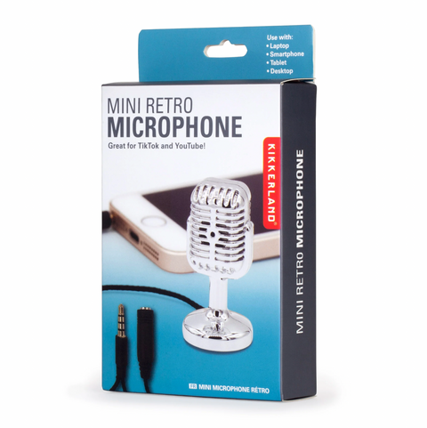 Mini Retro Microphone