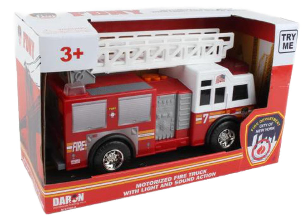 FDNY Fire Ladder Truck with Lights & Sound