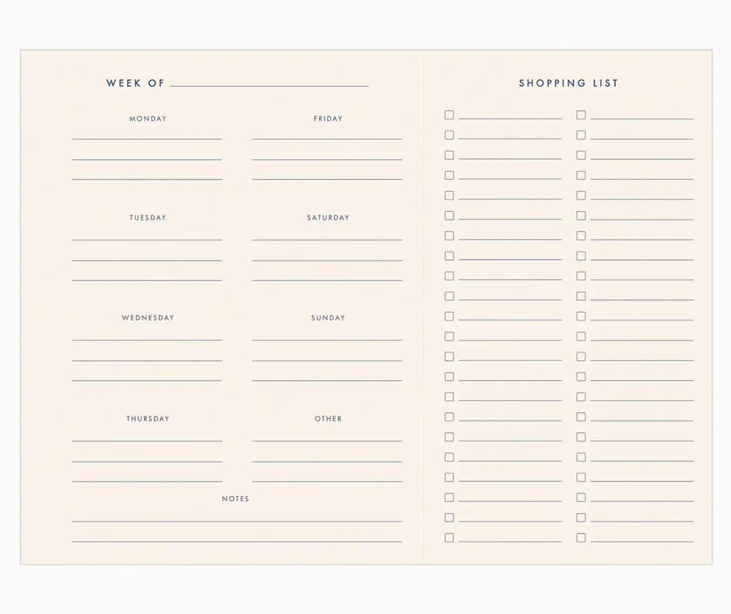 Checkerboard Meal Planner