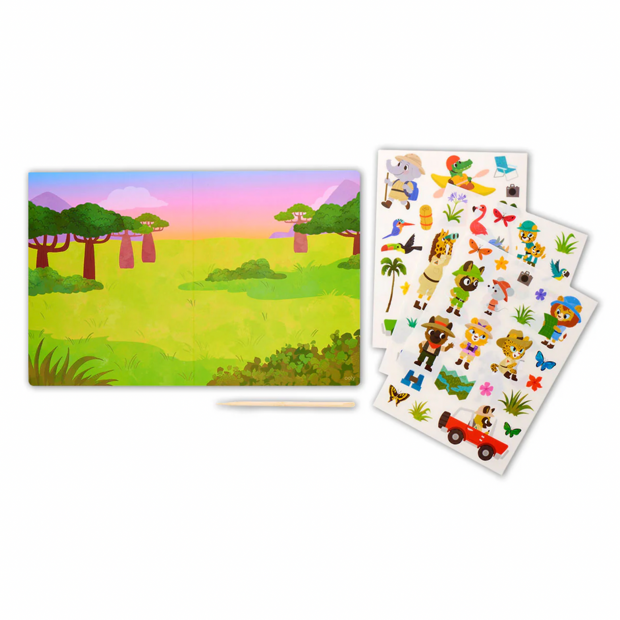Set the Scene Transfer Stickers Magic - Jungle Journey