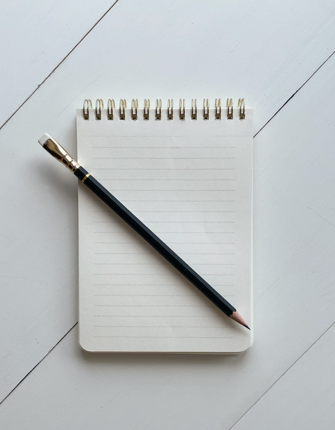 Rainbow Check Notebook