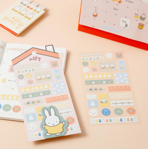 Miffy Stickers Red