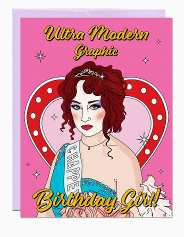 Ultra Modern Birthday Girl | Birthday Card