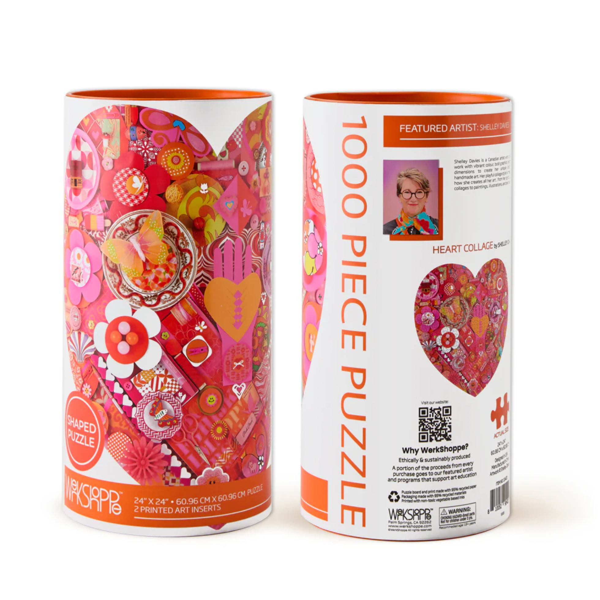 Heart Collage 1000 Piece Puzzle