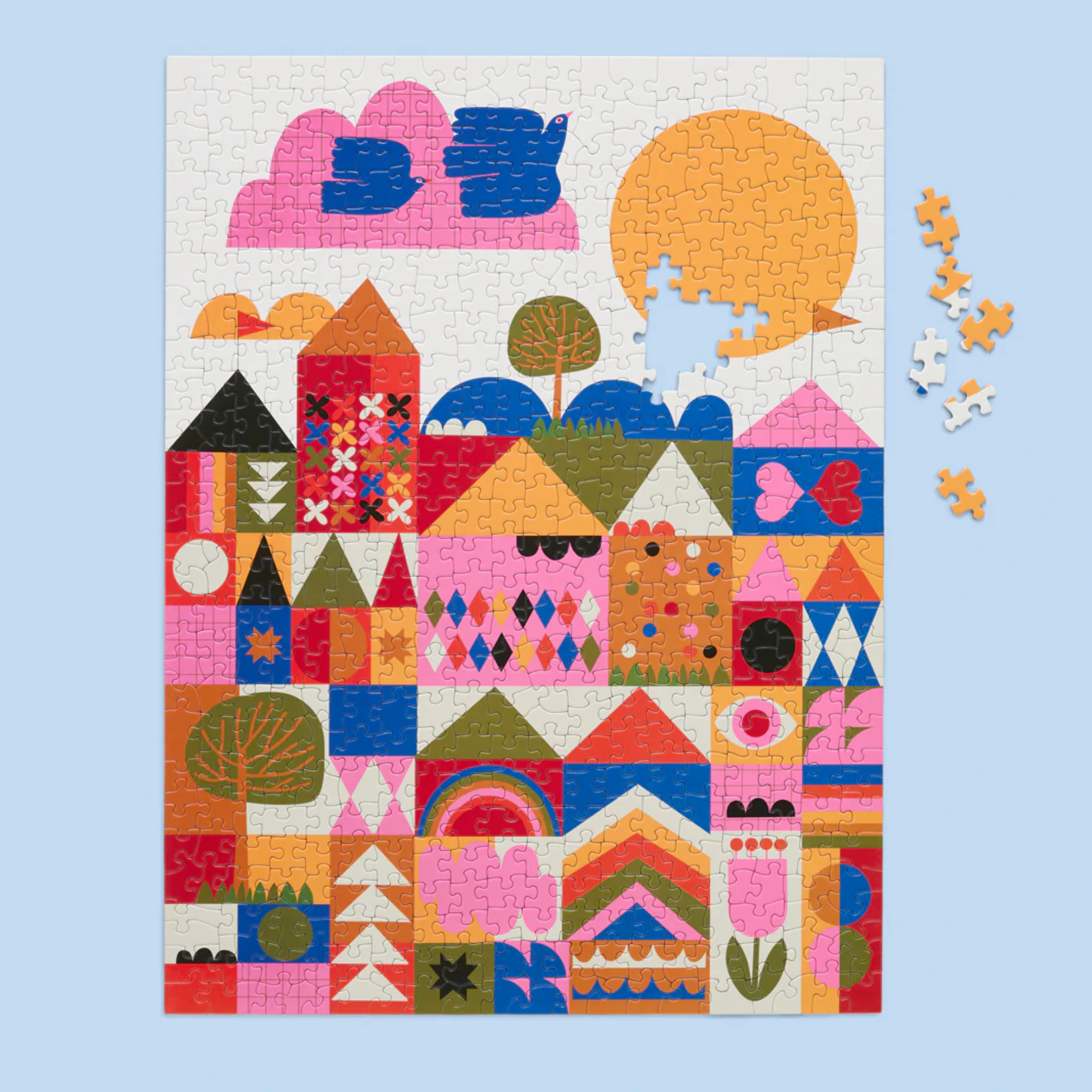 Happy Town 500 Piece Puzzle - Stay Forever