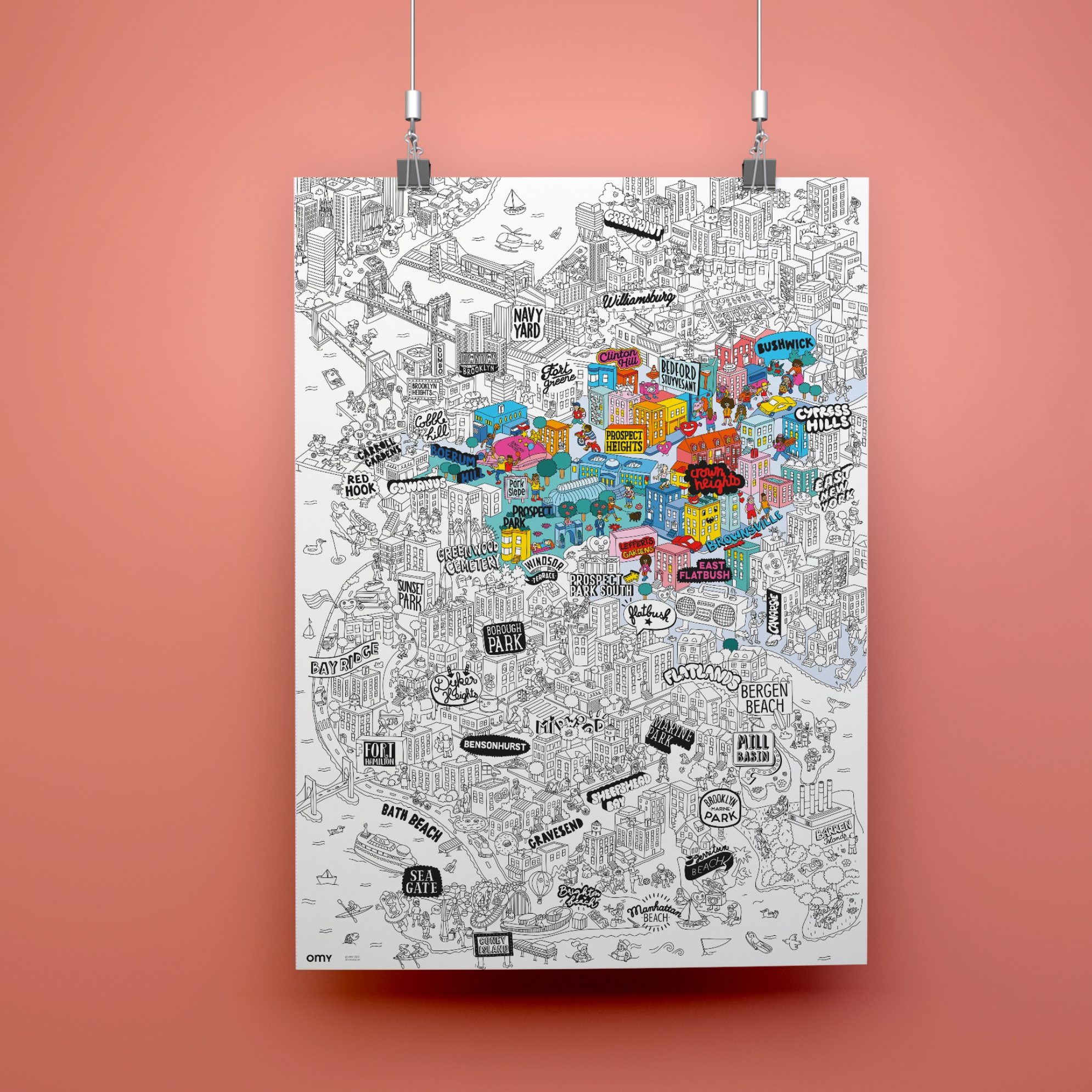 Brooklyn Giant Poster