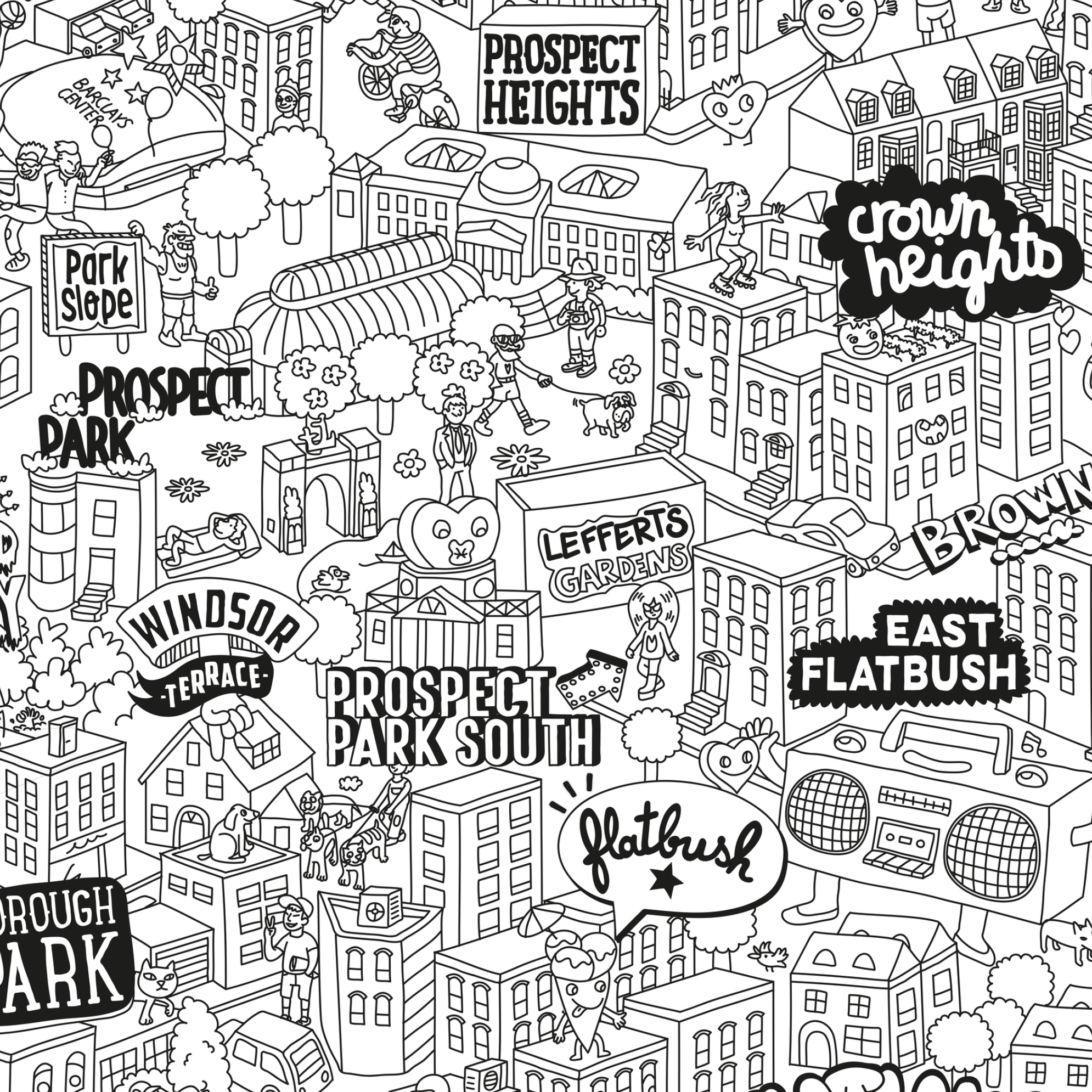 Brooklyn Giant Poster