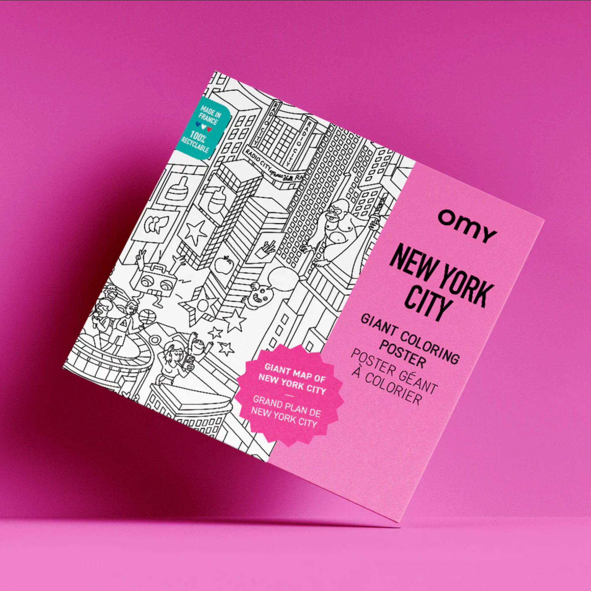 New York Giant Poster