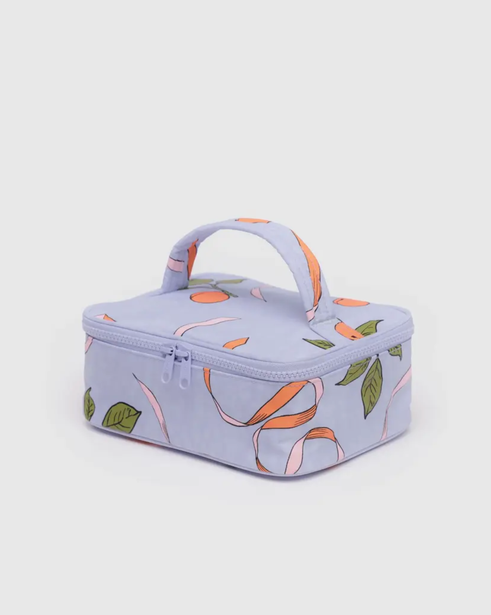 Small Cosmetic Case Apricots & Ribbons