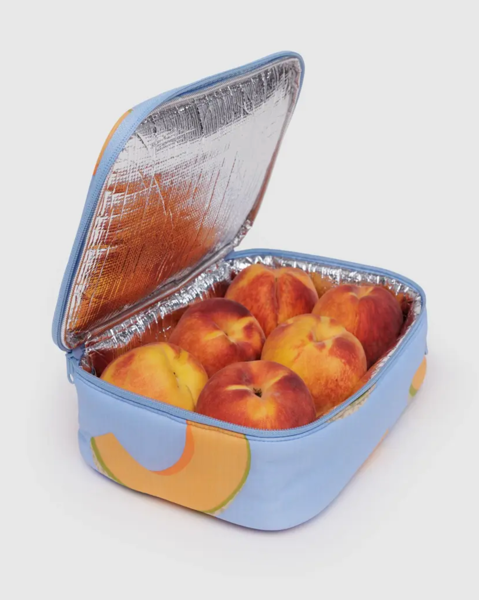 Lunch Box Cantaloupe Blue
