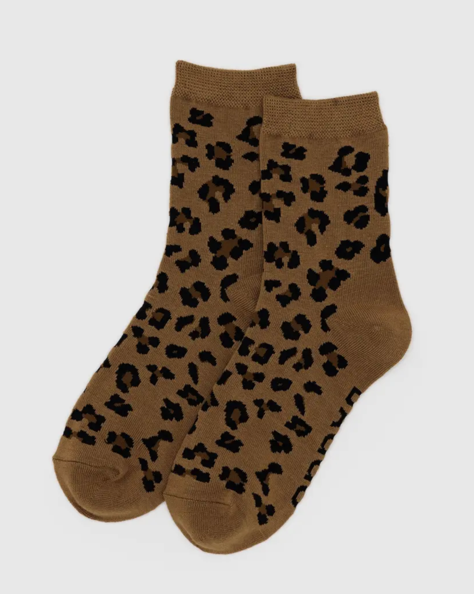 Crew Sock Dark Leopard