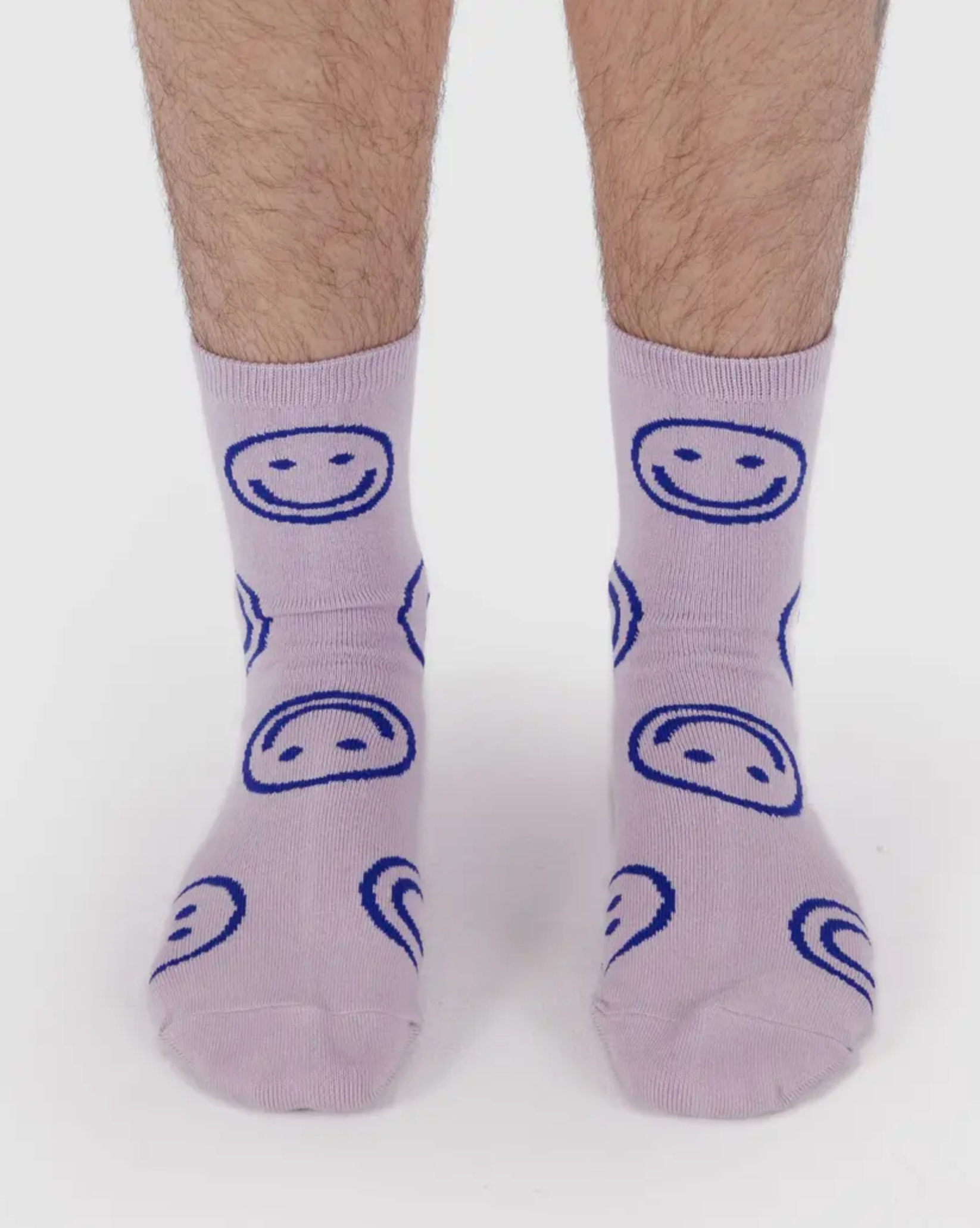 Crew Sock Dusty Pink Happy