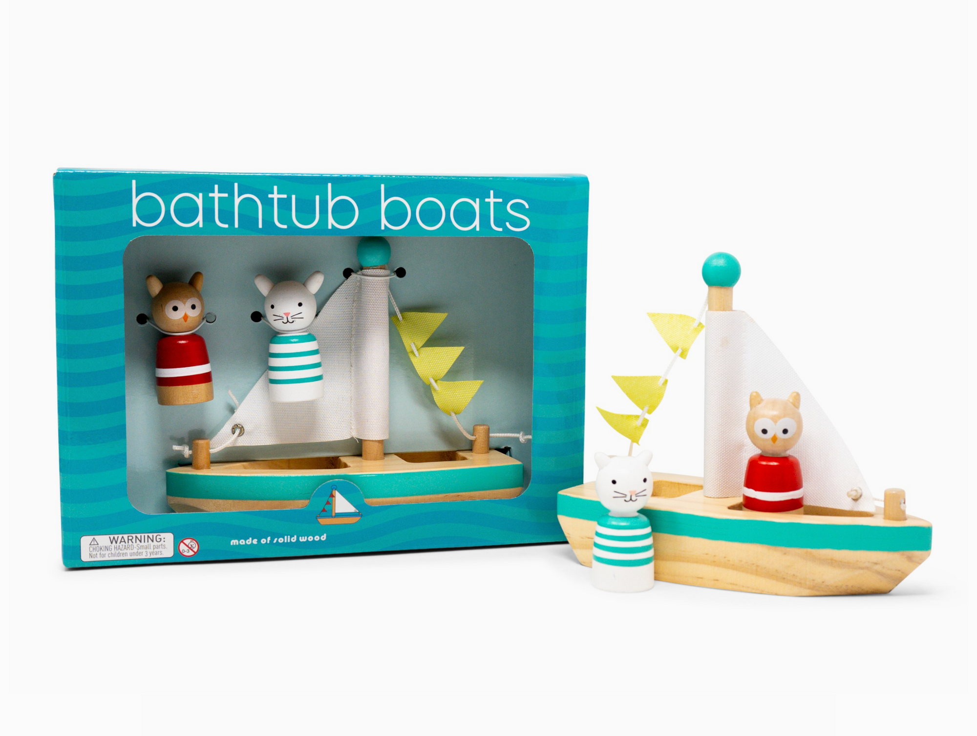 Boats & Buddies Bath Toy - Owl & Pussycat